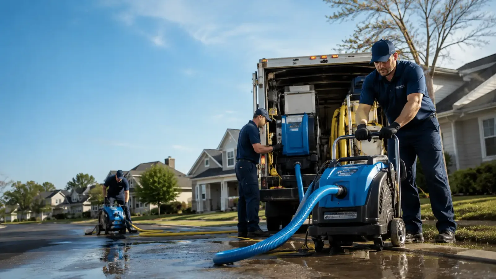 Flood Damage Cleanup in Helton, KY